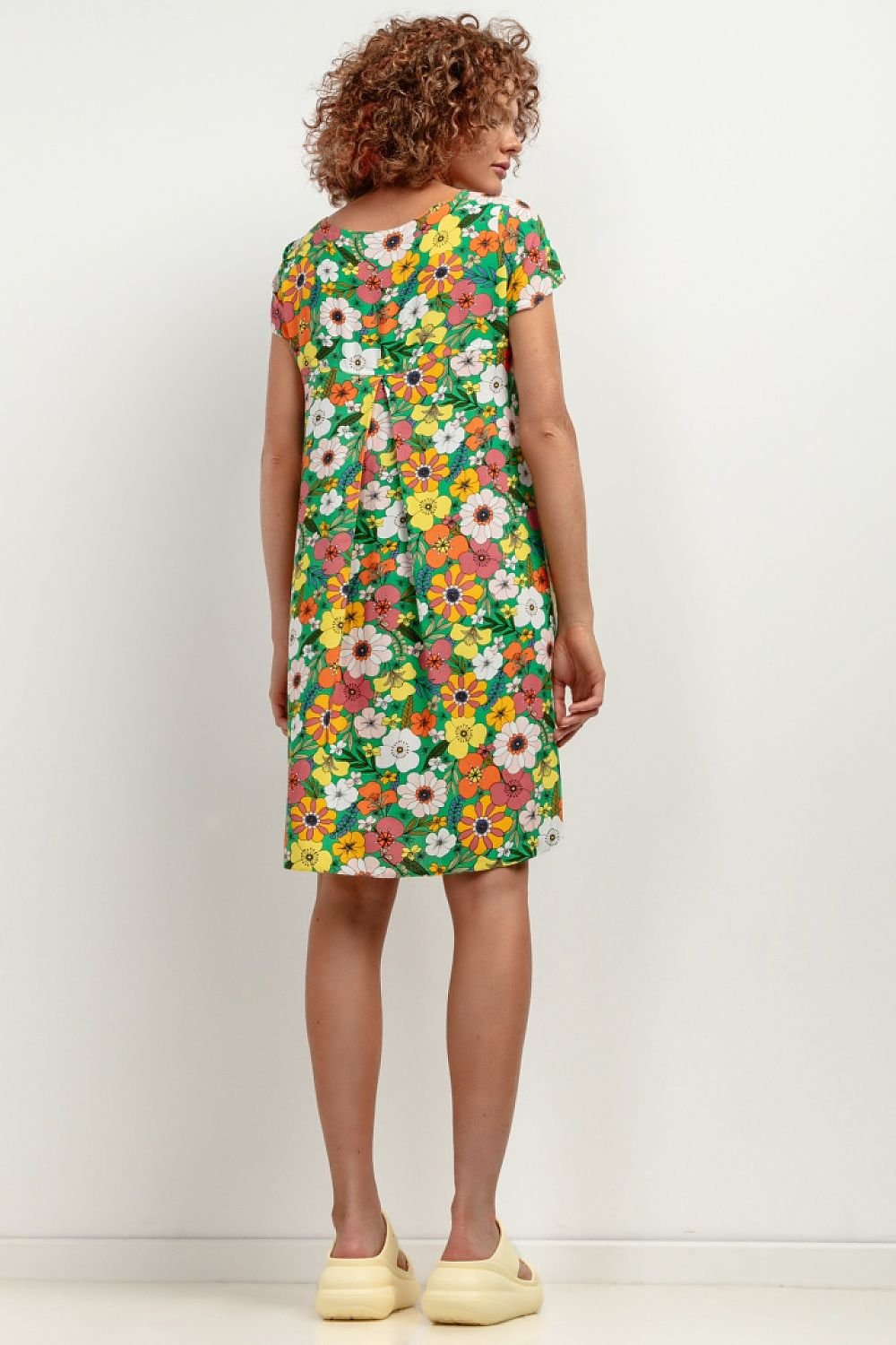 TEEK - Floral Printed Shift Day Dress DRESS TEEK MH