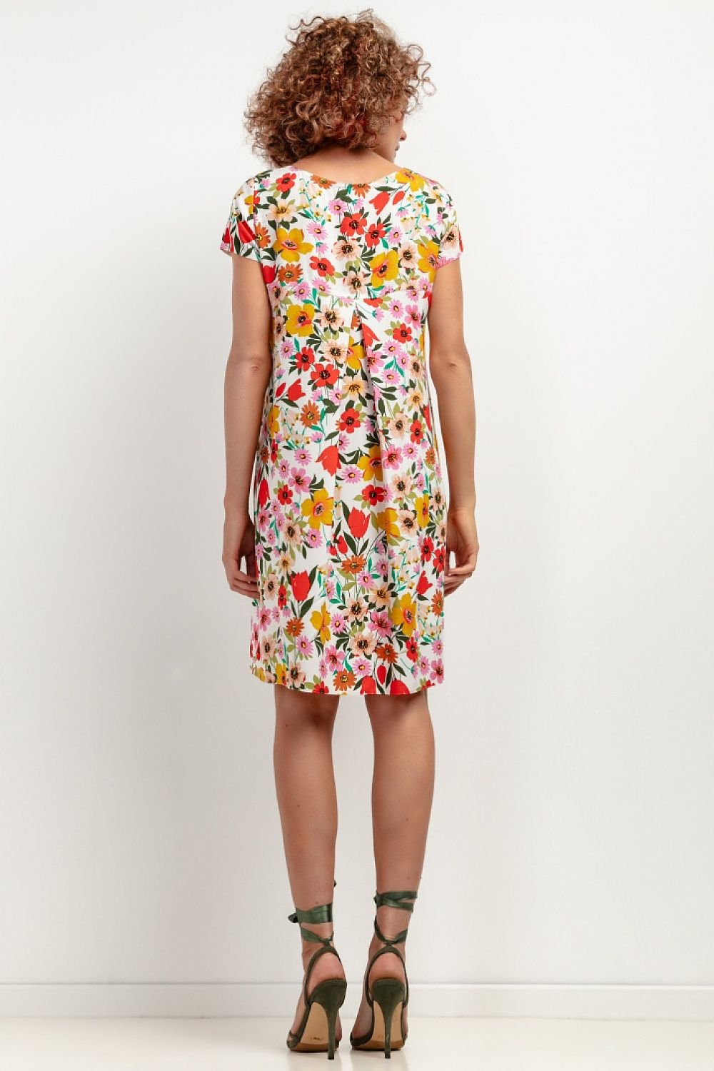 TEEK - Floral Printed Shift Day Dress DRESS TEEK MH