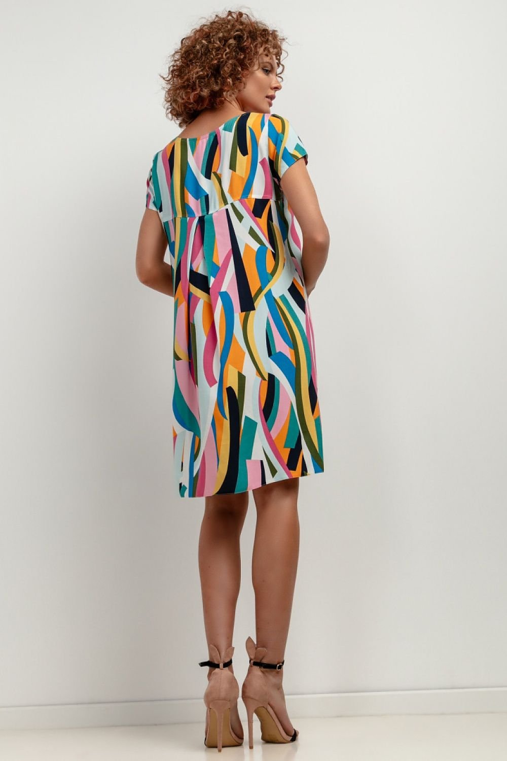 TEEK - Floral Printed Shift Day Dress DRESS TEEK MH