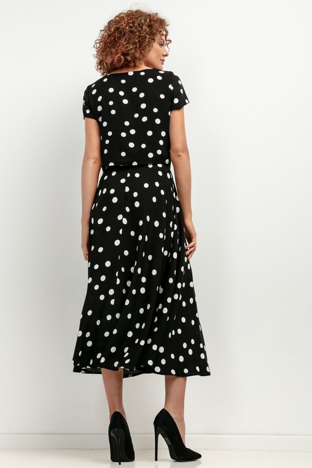 TEEK - Patterned Print Flared Skirt SKIRT TEEK MH