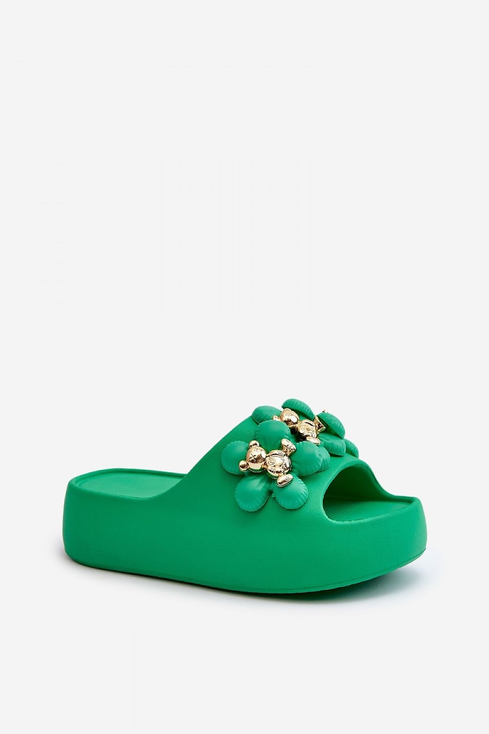 TEEK - Bear Crew Platform Slides SHOES TEEK MH green 2 6