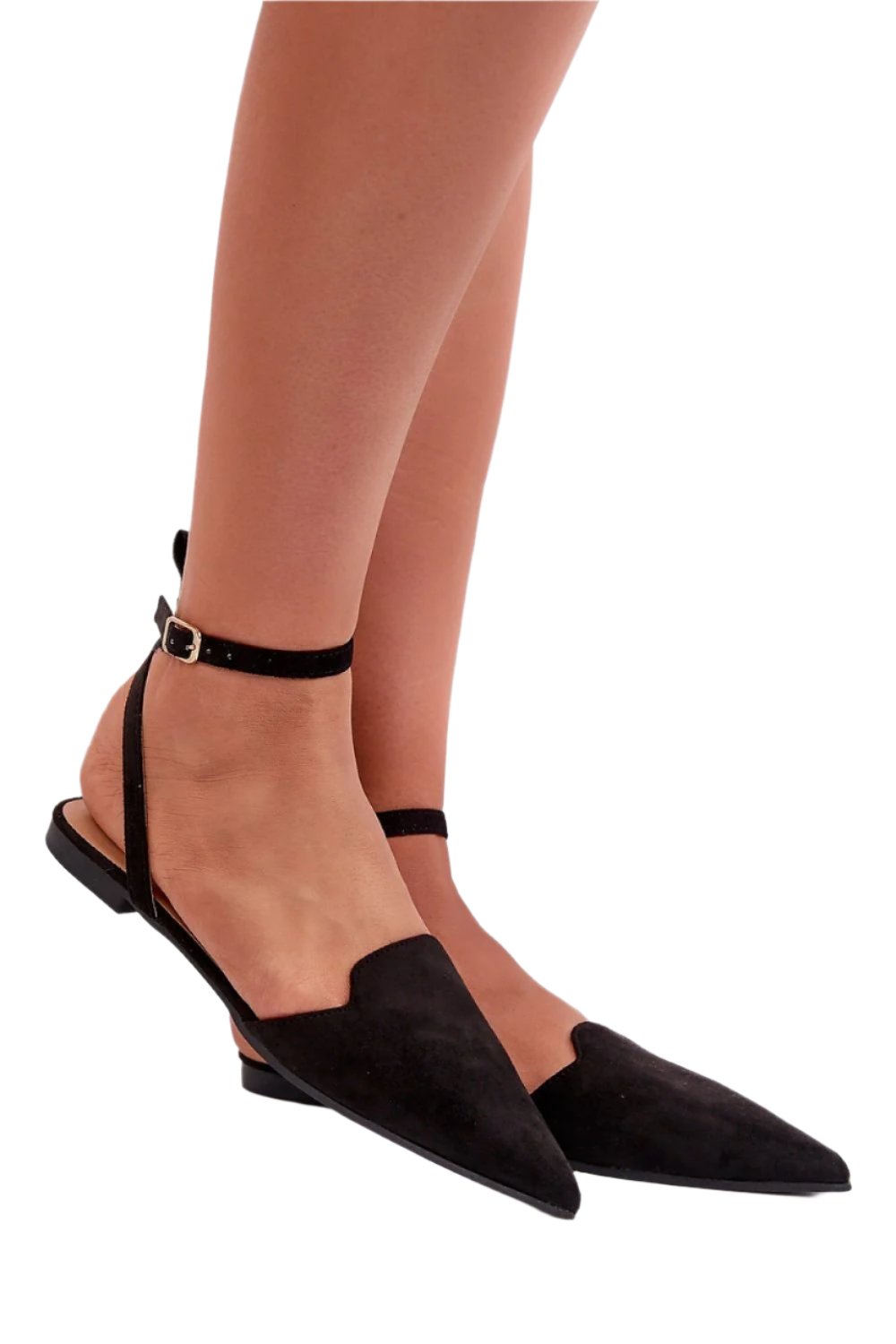 TEEK - Double Style Ankle Tie Ballet Flats SHOES TEEK MH black 6