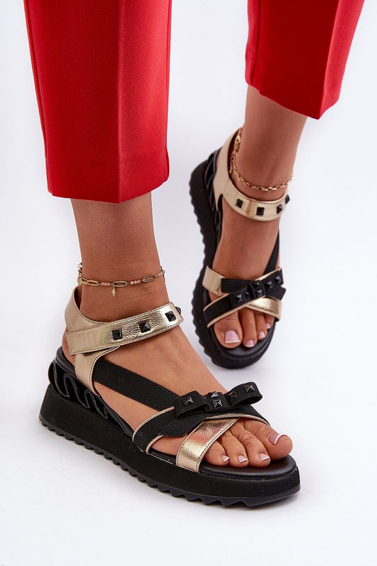 TEEK - Popped Bow Strappy Buskin Sandal SHOES TEEK MH