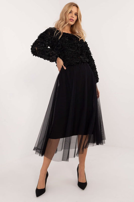 TEEK - Tulle Tude Skirt SKIRT TEEK MH black One Size