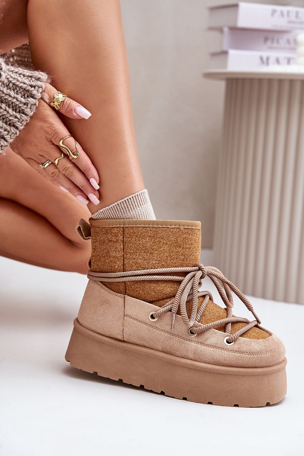 TEEK - Canoe Laced Snow Boots SHOES TEEK MH