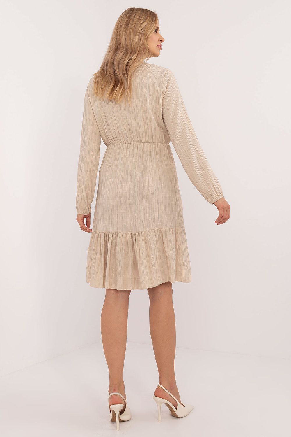 TEEK - Neck Tied Knee-Length Day Dress DRESS TEEK MH
