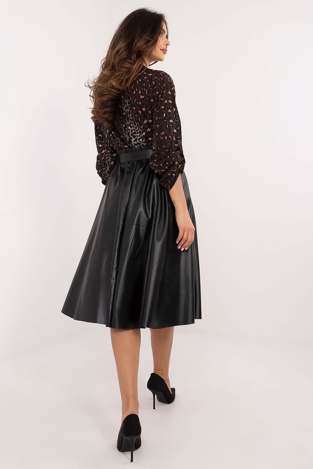 TEEK - Belted Flared Skirt SKIRT TEEK MH