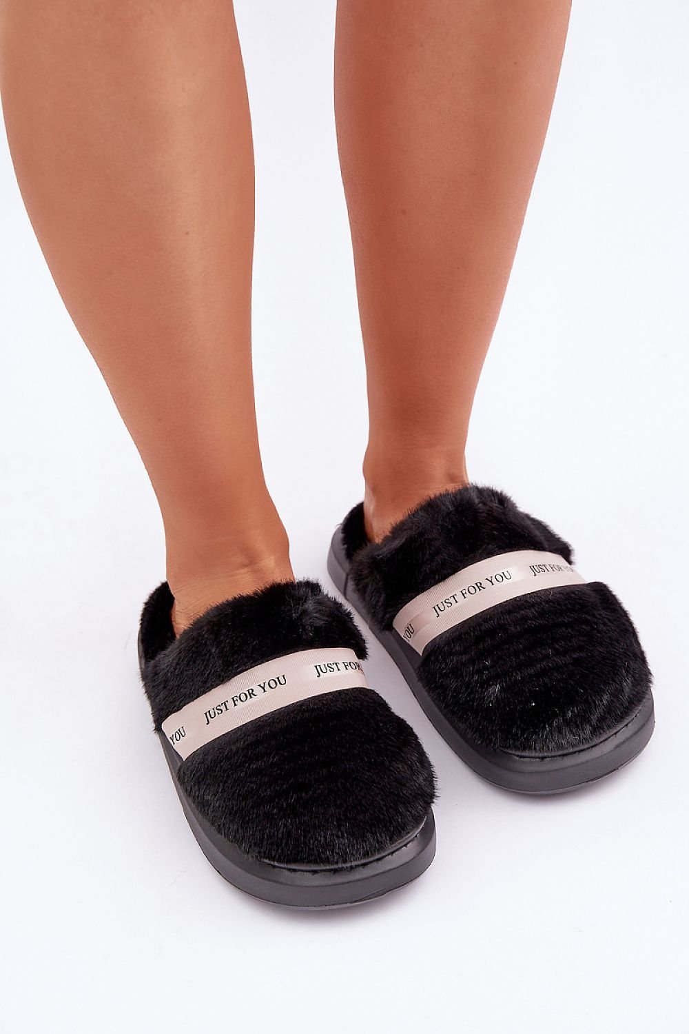 TEEK - Just For You Fluff Slippers SHOES TEEK MH black 6