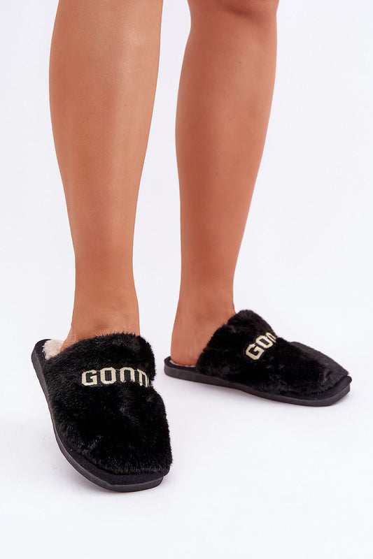 TEEK - Fluff GOODS Slippers SHOES TEEK MH black 6