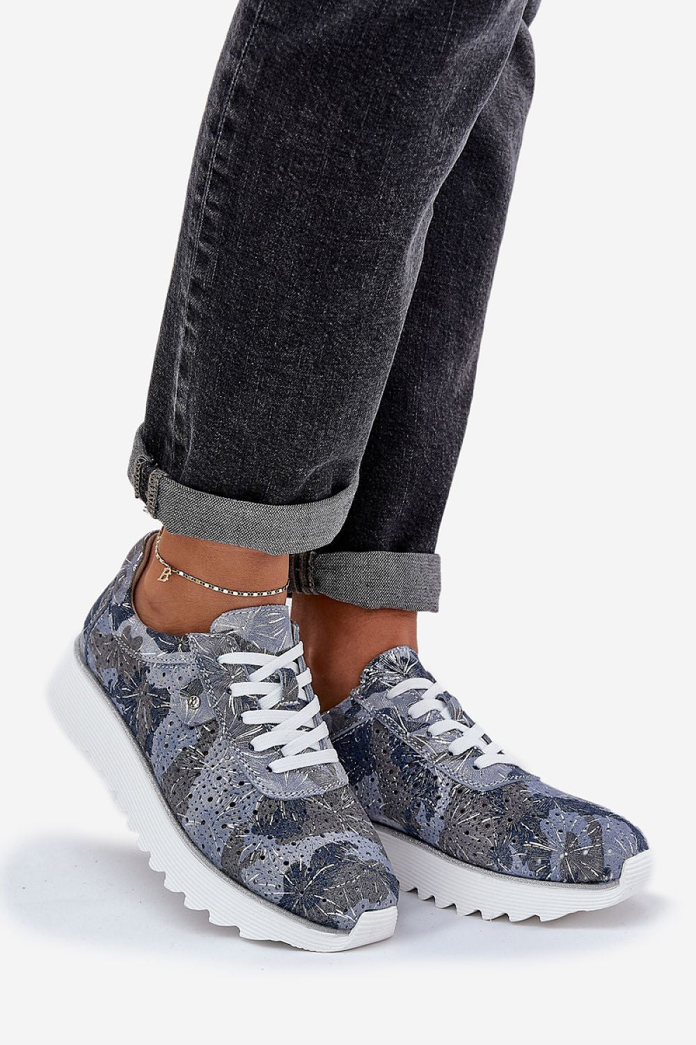 TEEK - Soft Insole Suede Sneakers SHOES TEEK MH blue 6.5