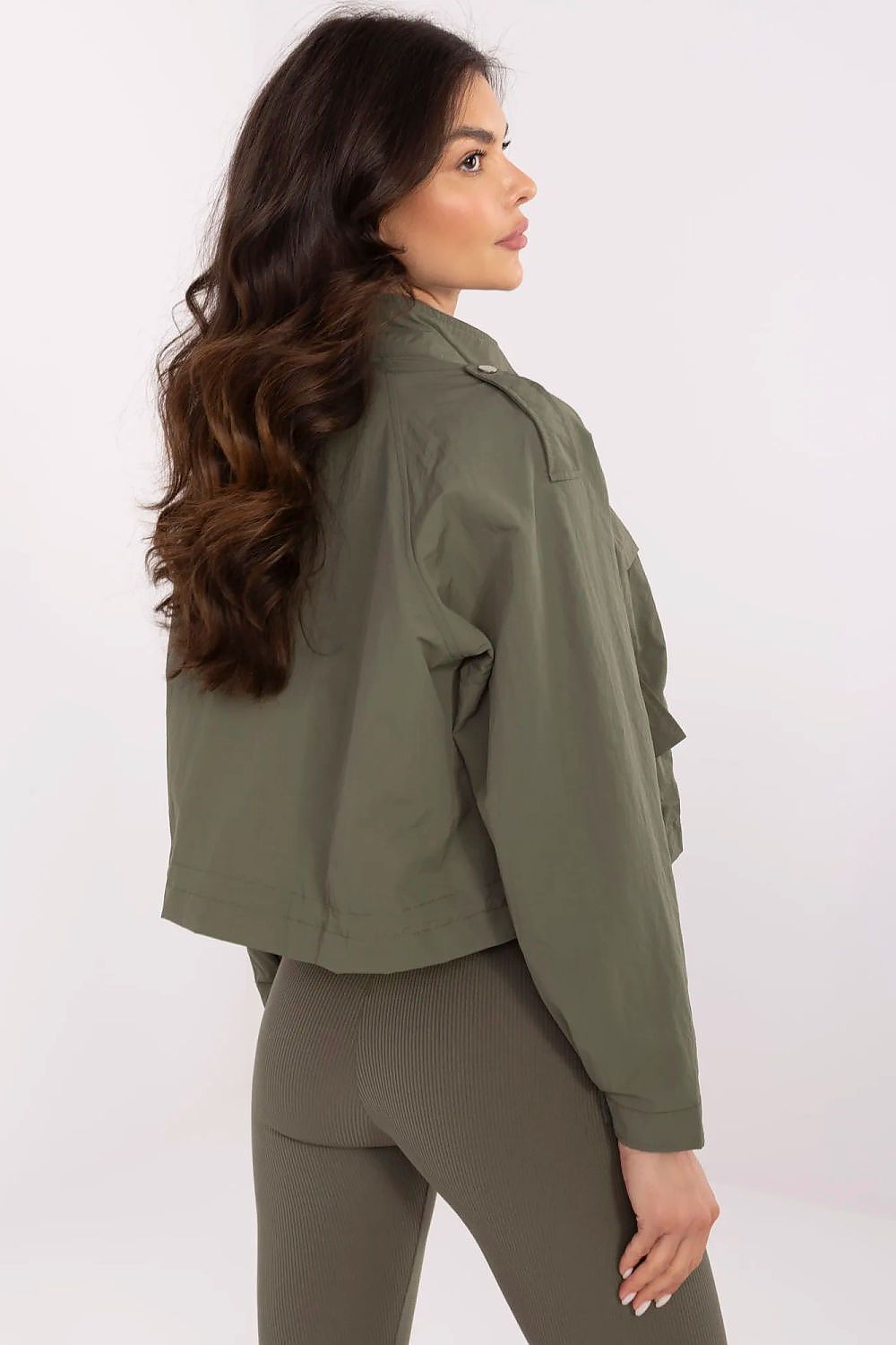 TEEK - Cinch Bottom Buttoned Zip Jacket JACKET TEEK MH