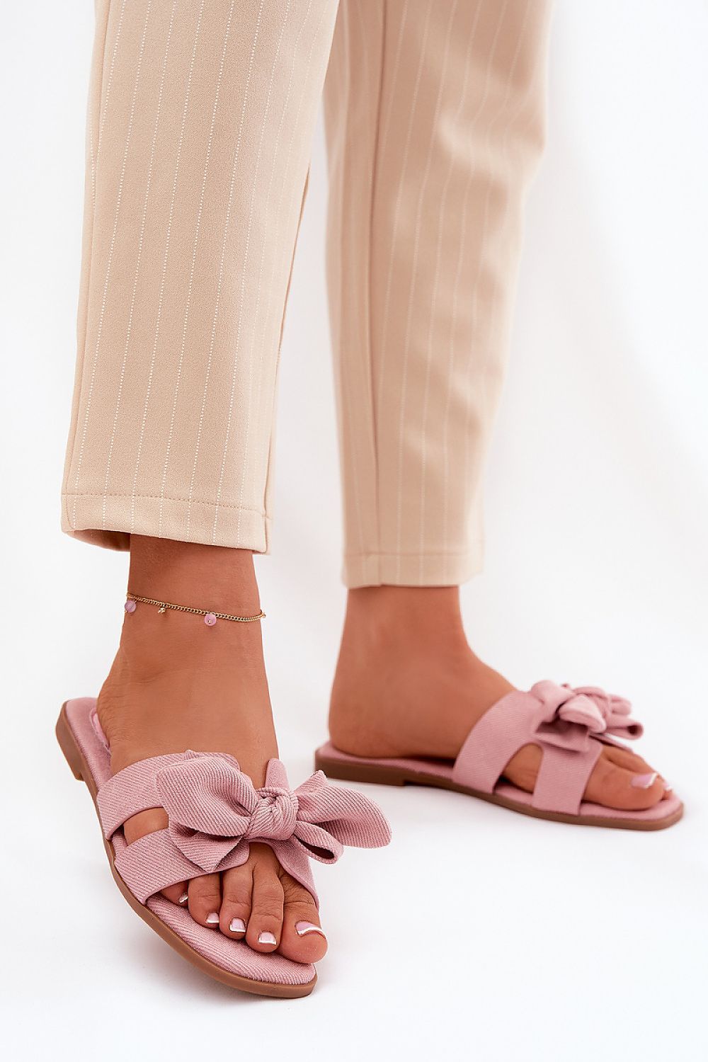 TEEK - Bow Top Flip-flops SHOES TEEK MH pink 36