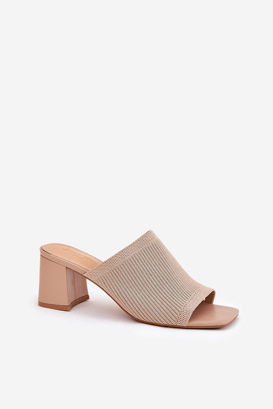 TEEK - Fabric Band Heeled Sandals SHOES TEEK MH