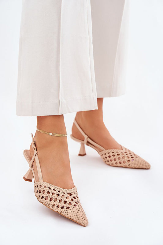 TEEK - Breeze Thru Open Back Heels SHOES TEEK MH beige 6.5