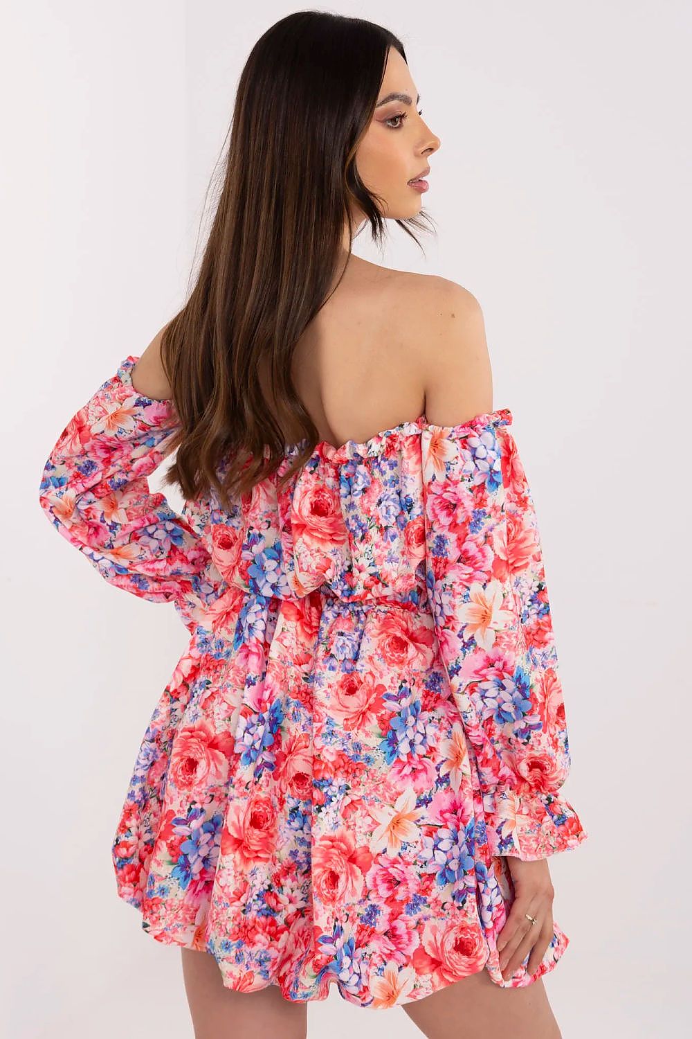 TEEK - Brelted Off-Shoulder Flower Dress DRESS TEEK MH