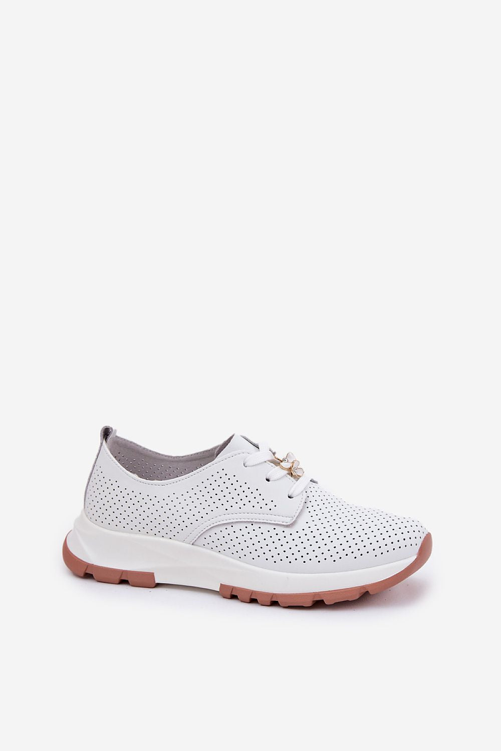 TEEK - Laced Floral Pinhole Sneakers SHOES TEEK MH