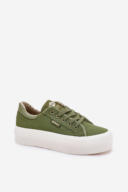 TEEK - Green Platform Laced Sneakers SHOES TEEK MH