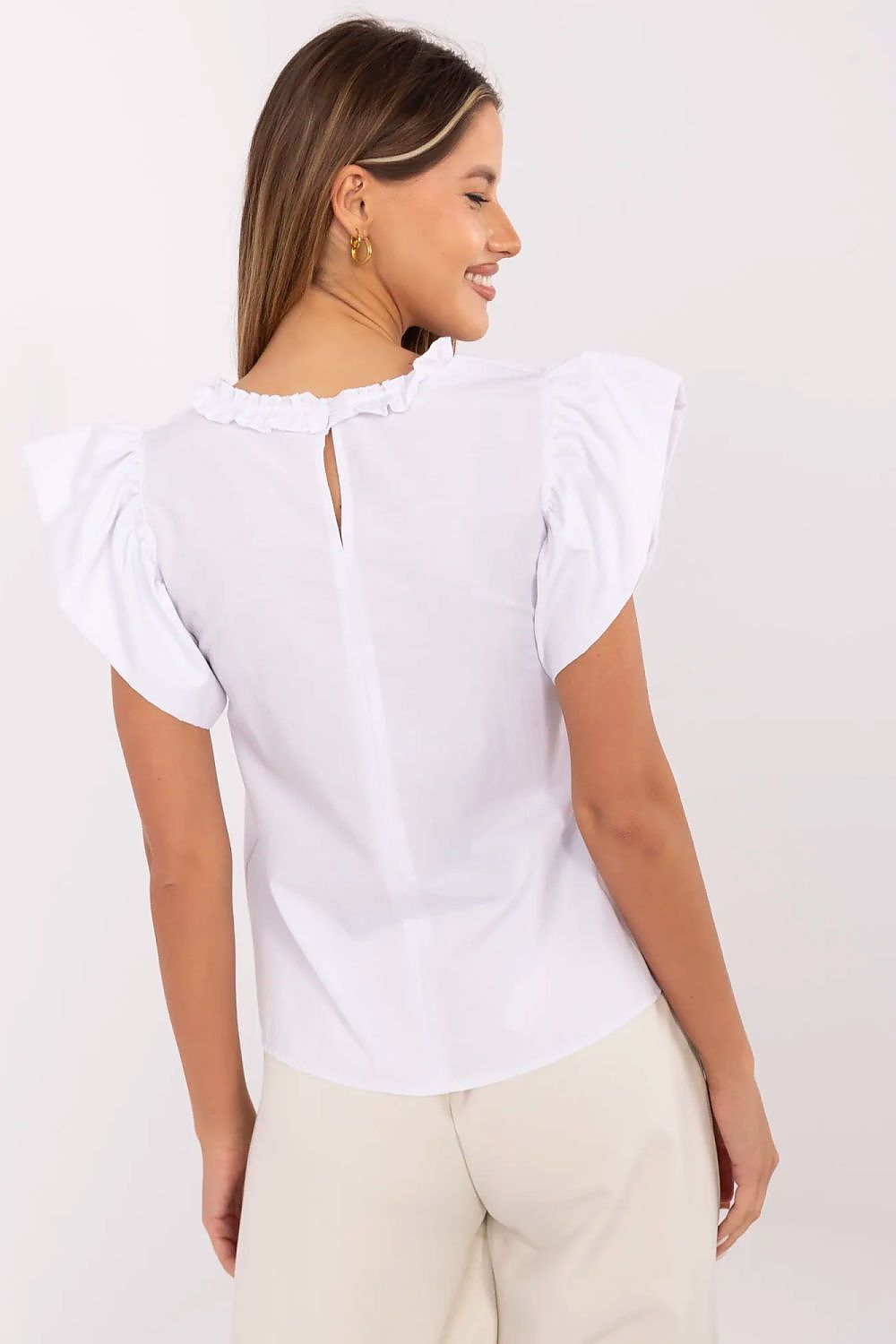 TEEK - Fluff Ruffle Sleeve Blouse TOPS TEEK MH