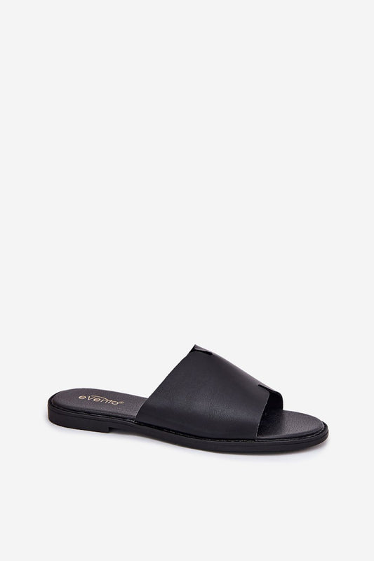 TEEK - Black Calmness Eco-Leather Sandals SHOES TEEK MH
