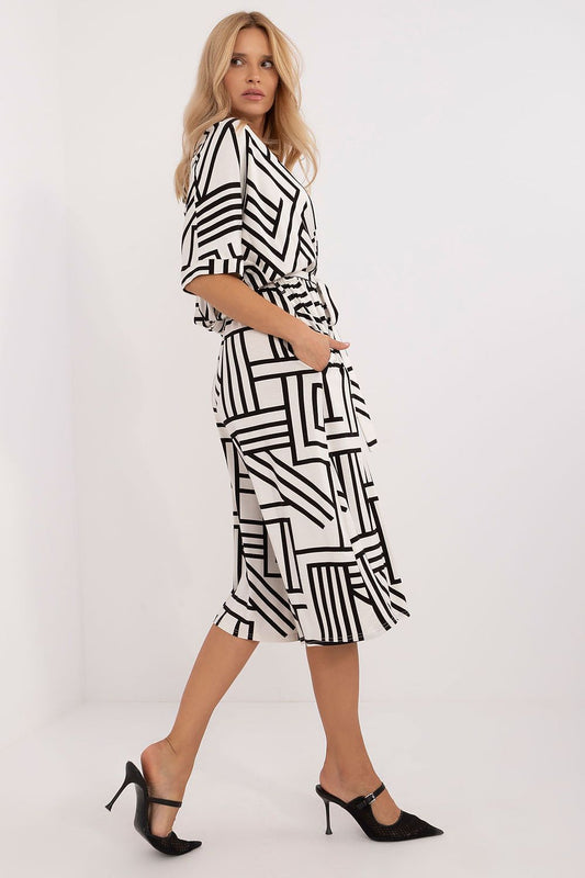 TEEK - Lined Abstraction Cropped Jumpsuit JUMPSUIT TEEK MH