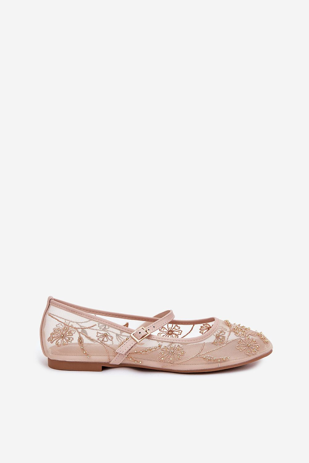 TEEK - Mesh Embroidered Ballet Flats SHOES TEEK MH