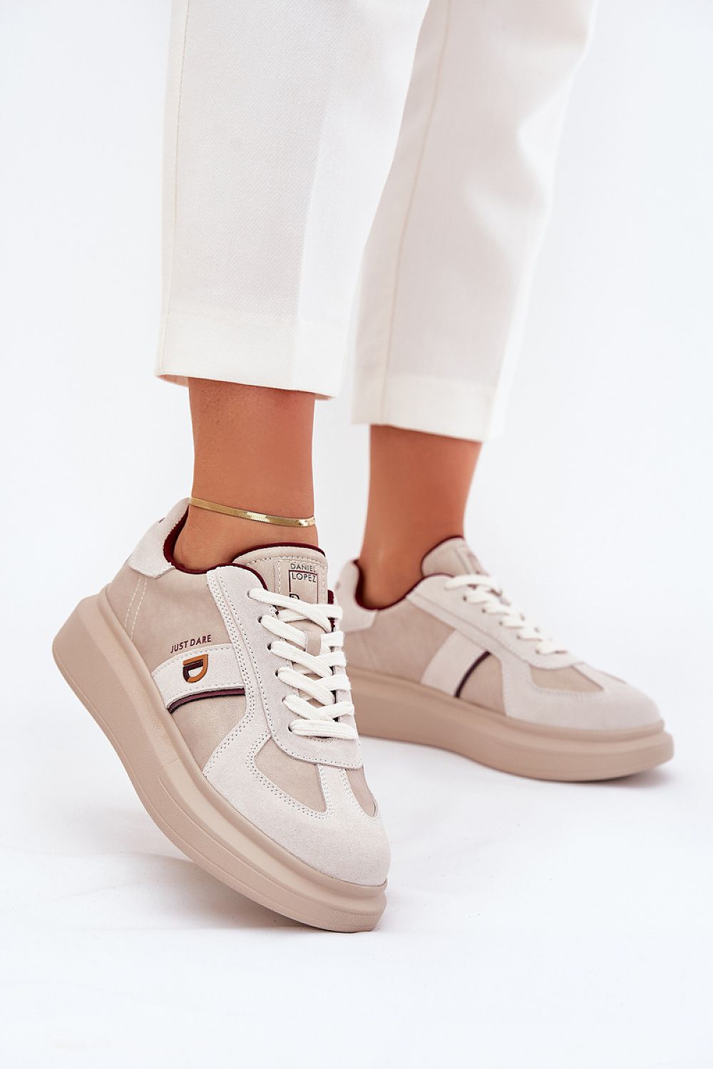 TEEK - BG Daniel Lopez Vibranto Sneakers SHOES TEEK MH beige 6