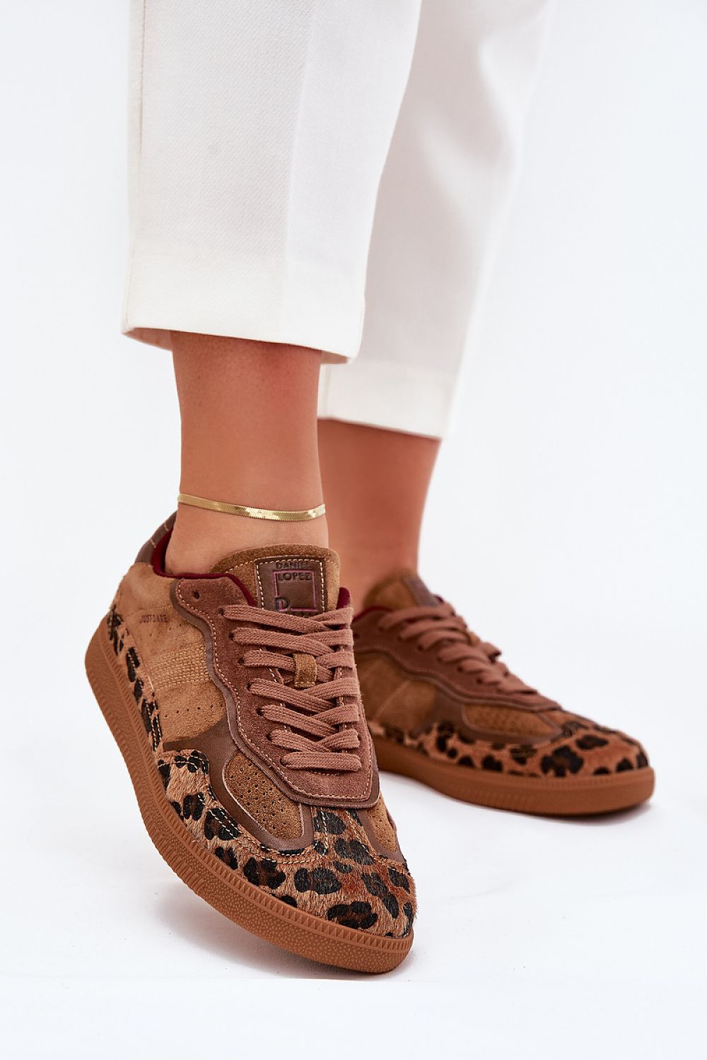 TEEK - BG Daniel Lopez Wildness Laced Sneakers SHOES TEEK MH brown 6
