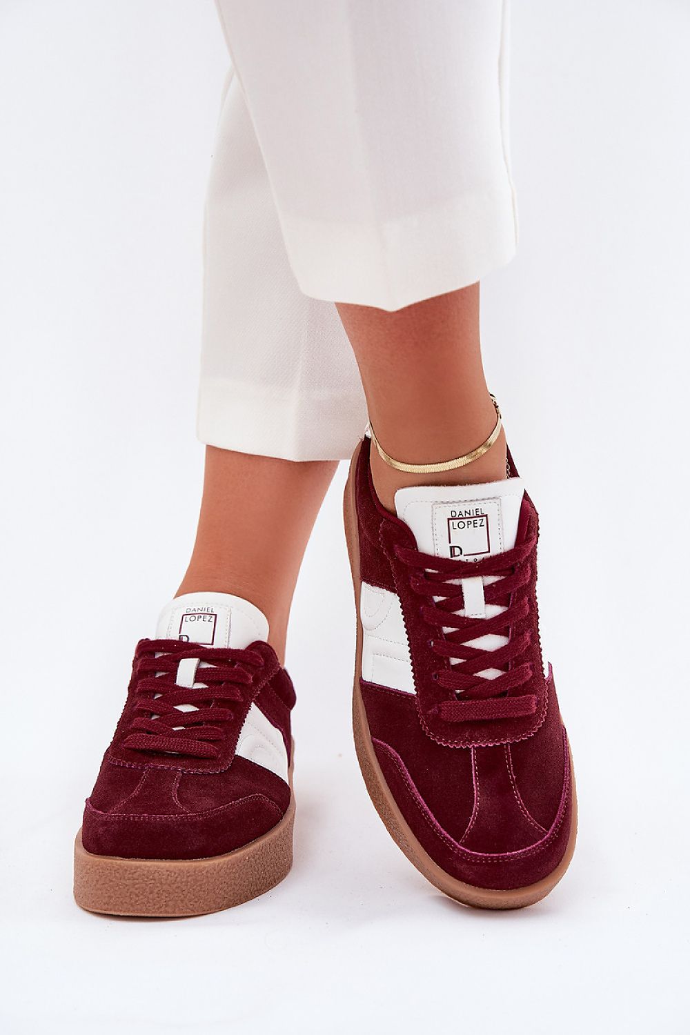 TEEK - BG Daniel Lopez Suede Shift Sneakers SHOES TEEK MH red 6