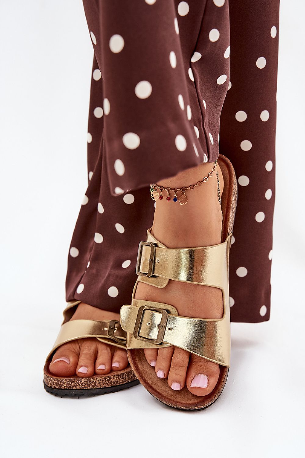 TEEK - Two Buckle Slide Sandals SHOES TEEK MH yellow 6