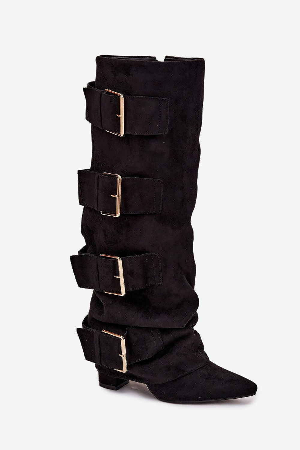 TEEK - Quad Buckle Heeled Boots SHOES TEEK MH