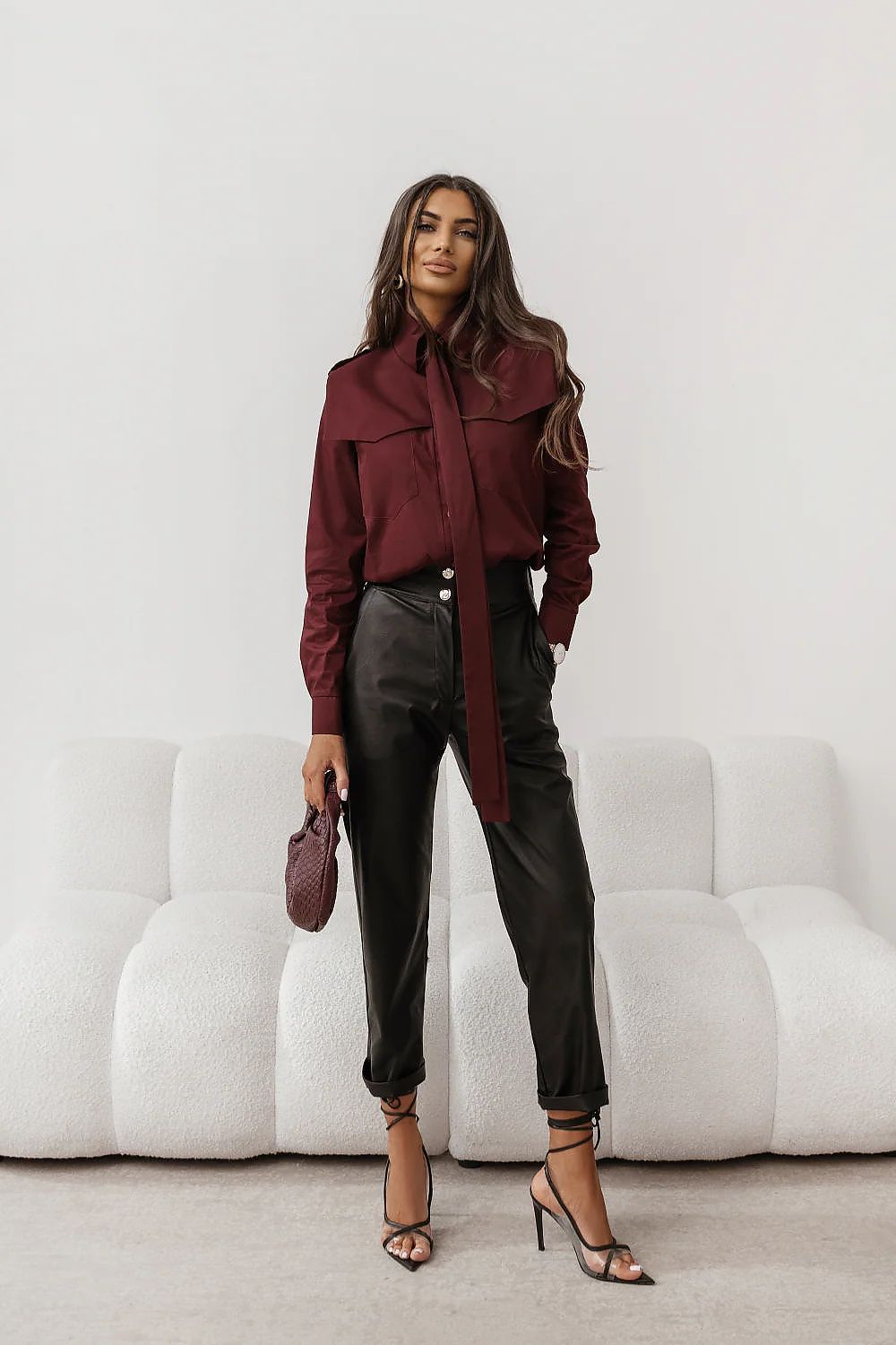 TEEK - Drop Tie Long Sleeve Shirt TOPS TEEK MH