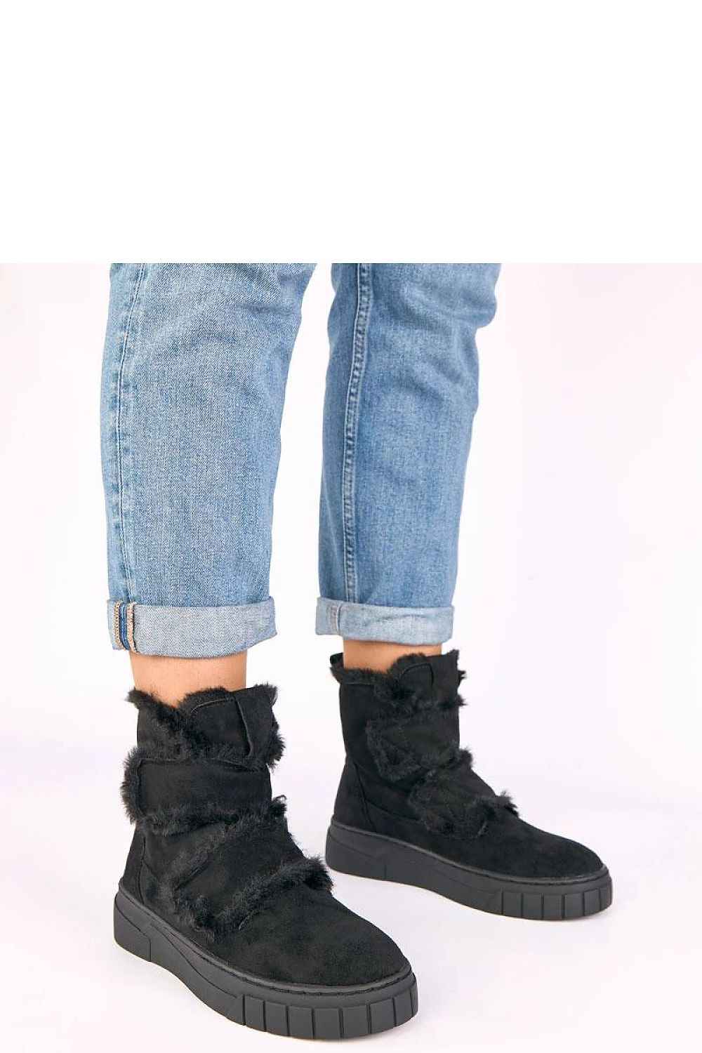 TEEK - Tri-Strap Suede Ankle Boots SHOES TEEK MH black 7.5