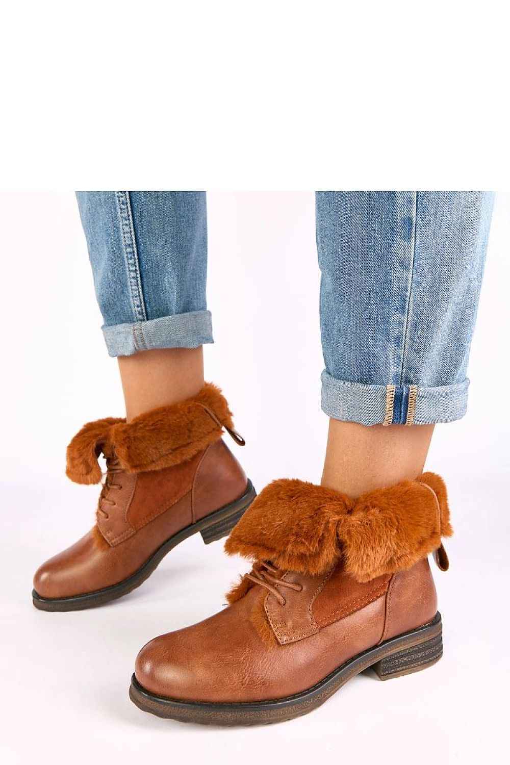 TEEK - Laced Flipped Fur Ankle Boots SHOES TEEK MH