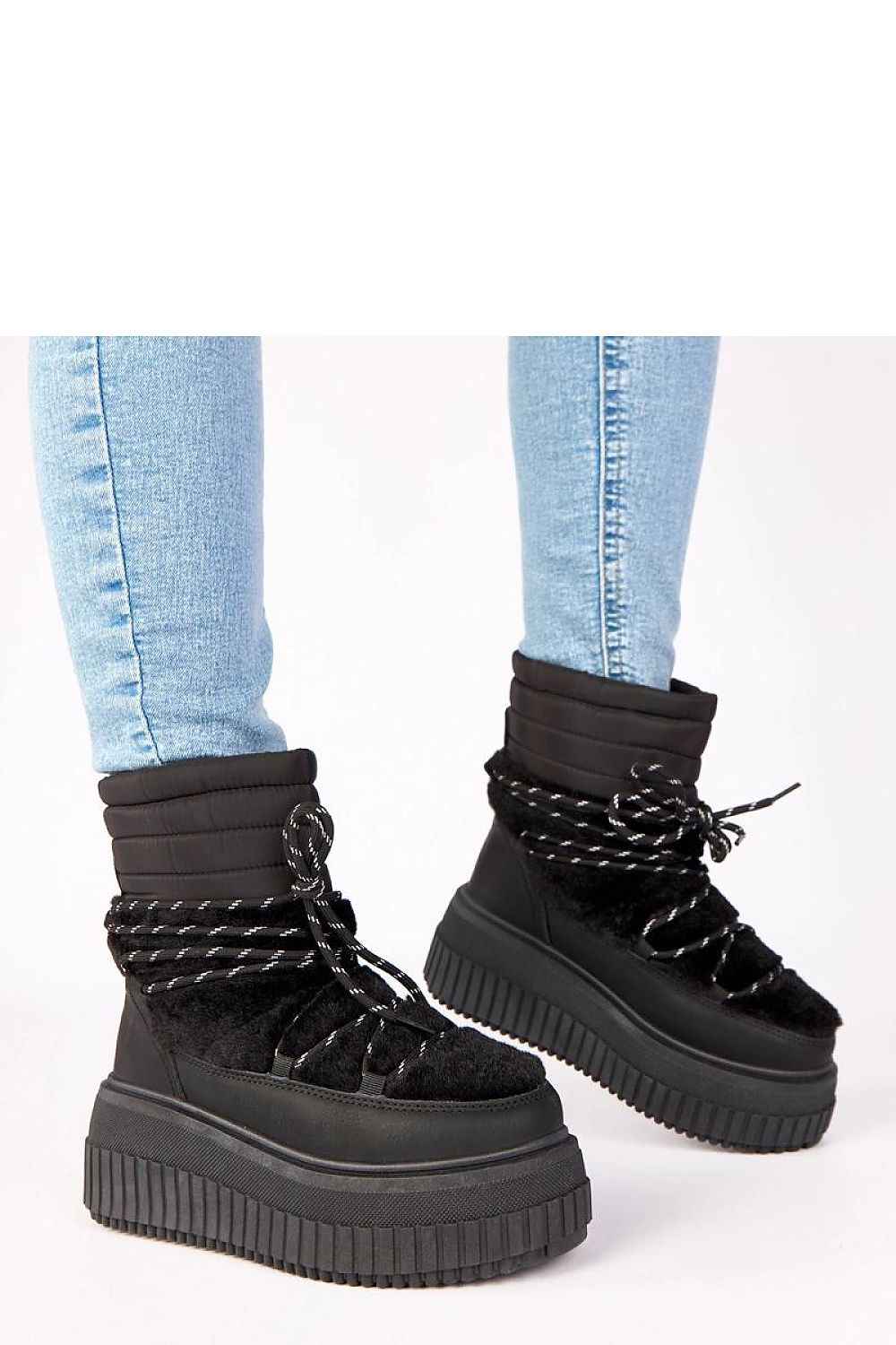 TEEK - Canoe Laced Furry Top Snow boots SHOES TEEK MH