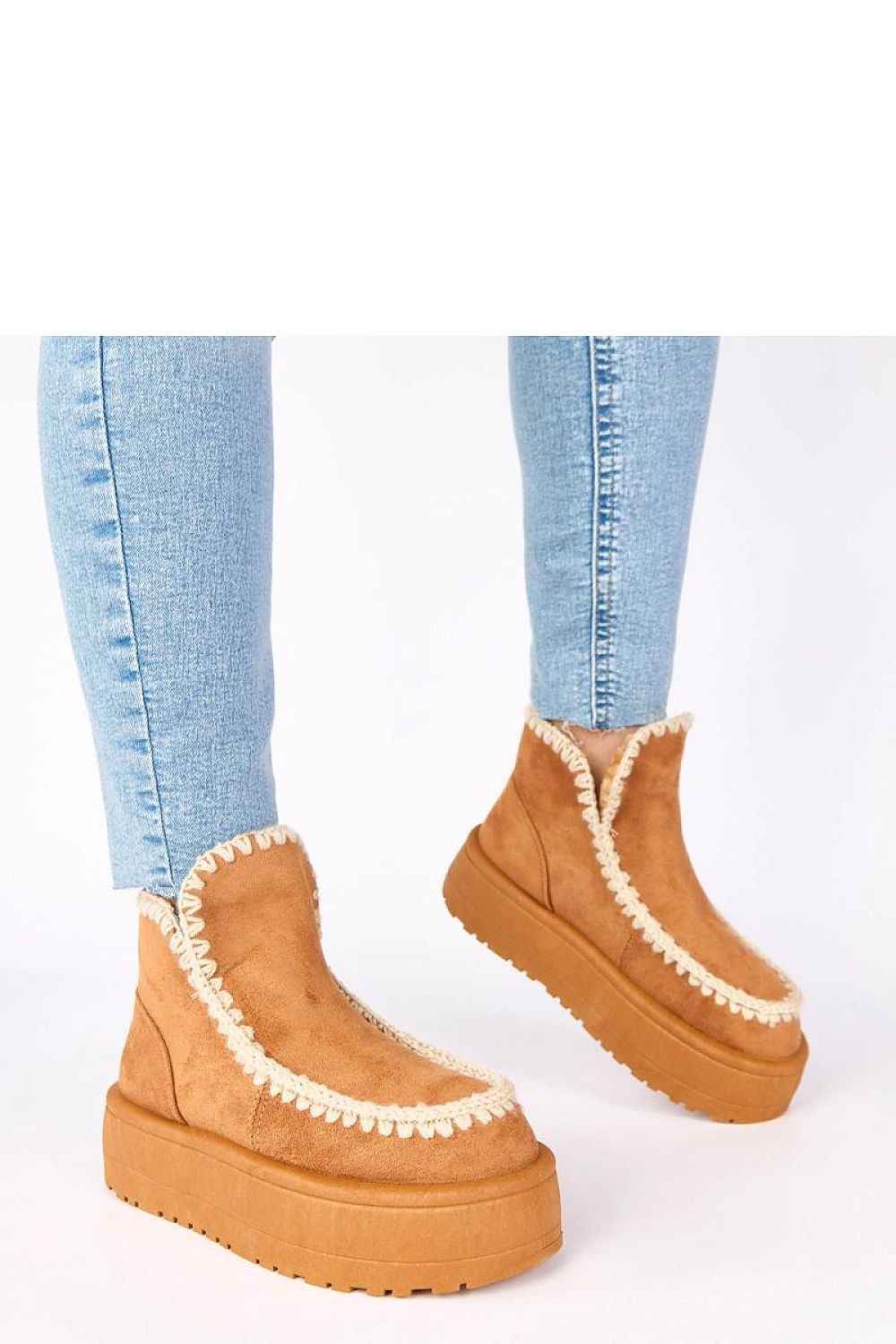 TEEK - Stitched Ankle Snow Boots SHOES TEEK MH
