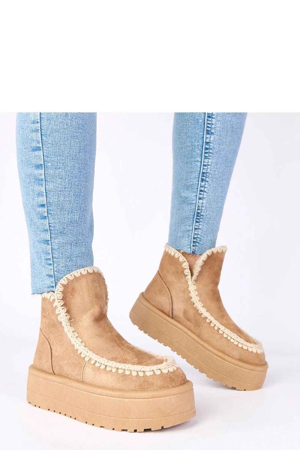 TEEK - Stitched Ankle Snow Boots SHOES TEEK MH