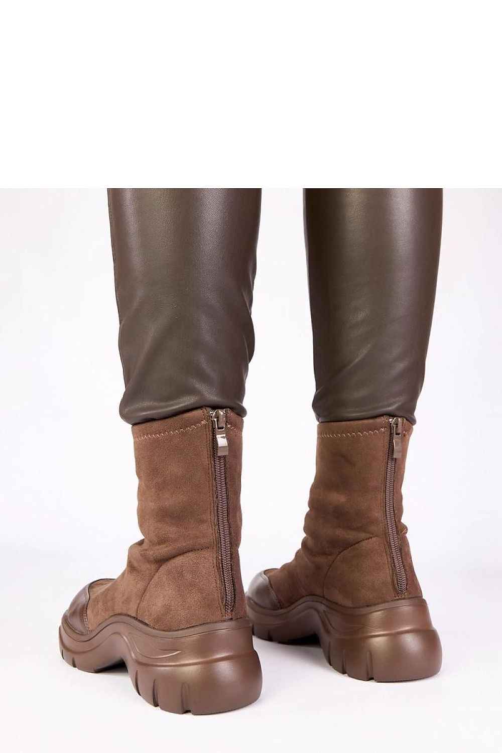 TEEK - Back Zip Sue & Fab Boots SHOES TEEK MH