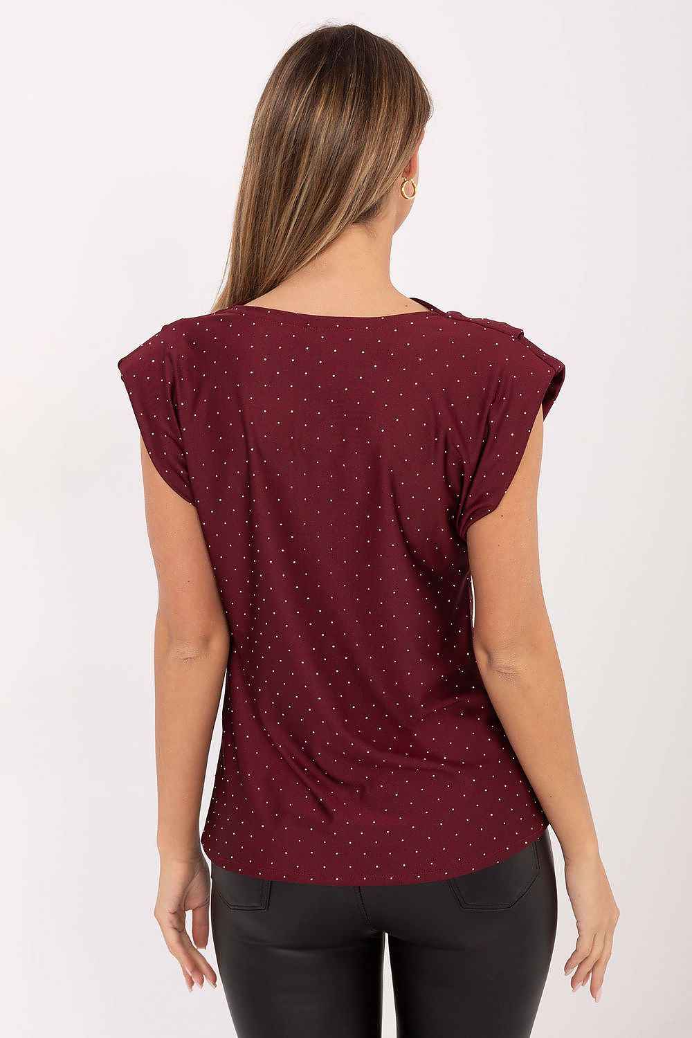 TEEK - Padded Shoulder Sleeveless Blouse TOPS TEEK MH