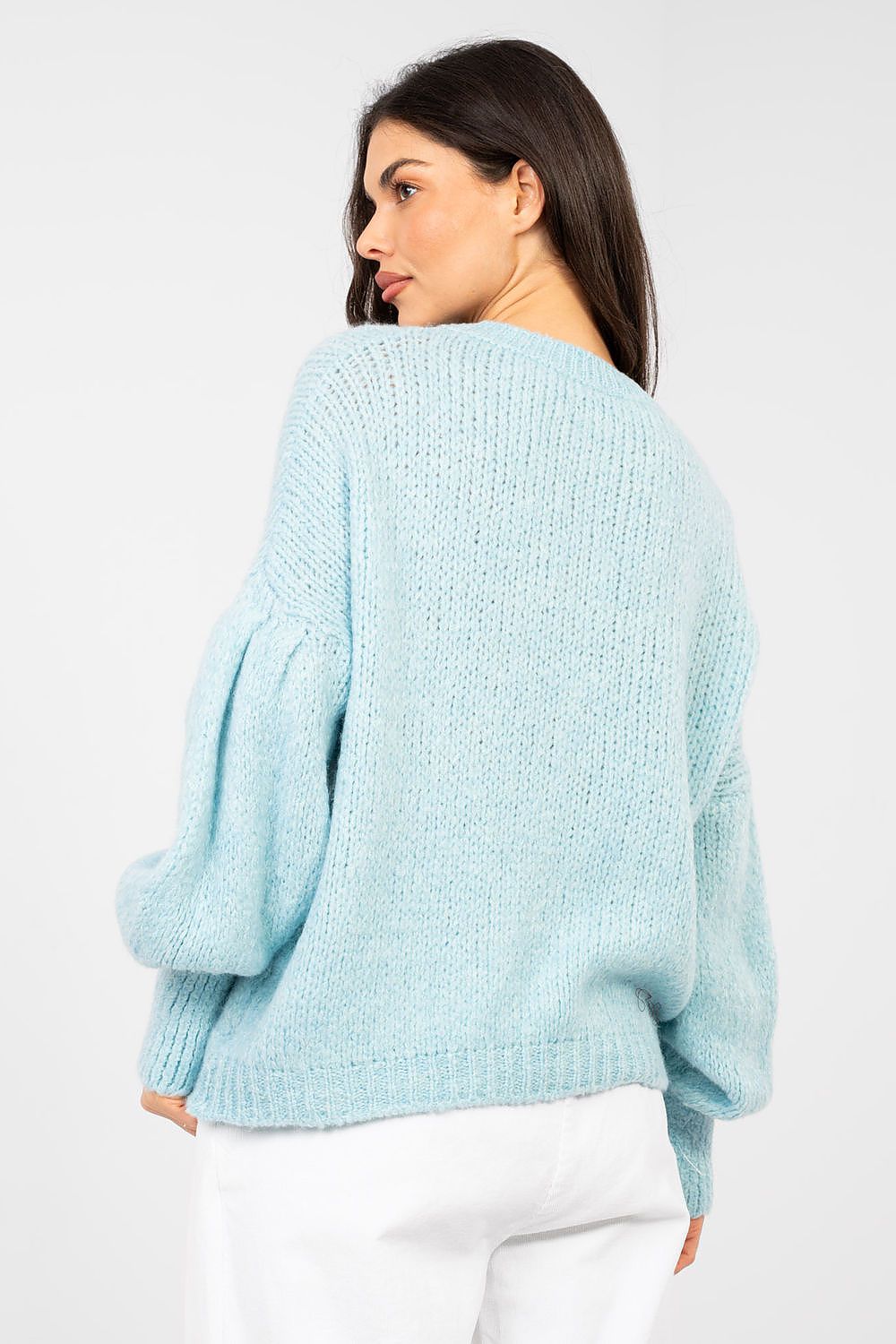 TEEK - Cuffed Balloon Sleeve Sweater TOPS TEEK MH