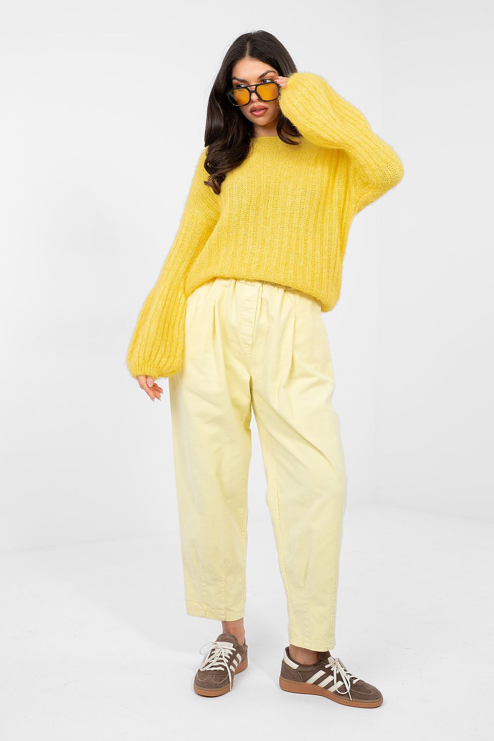 TEEK - Uncuffed Balloon Sleeve Sweater TOPS TEEK MH