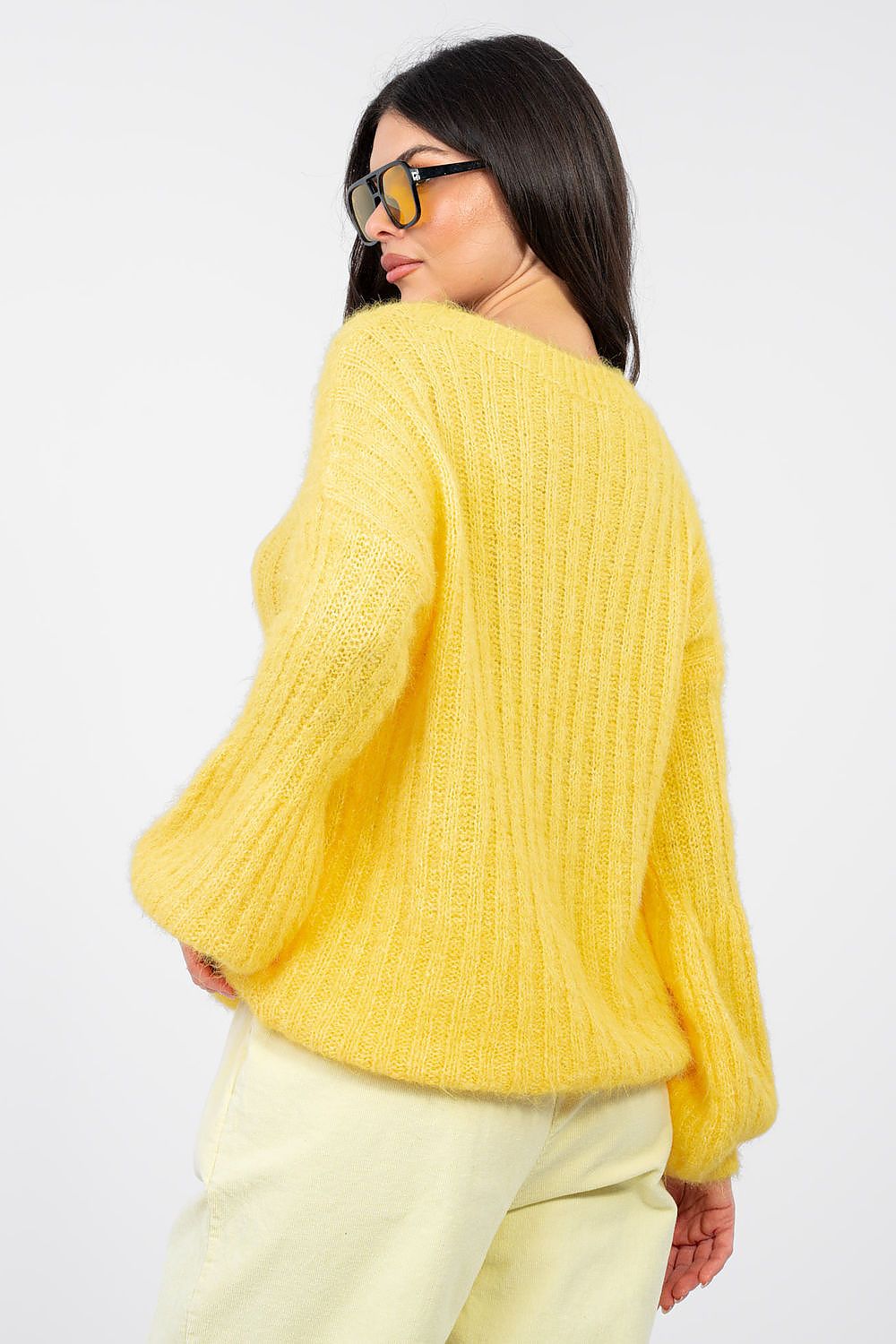TEEK - Uncuffed Balloon Sleeve Sweater TOPS TEEK MH