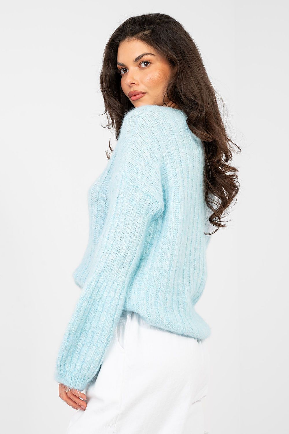 TEEK - Uncuffed Balloon Sleeve Sweater TOPS TEEK MH