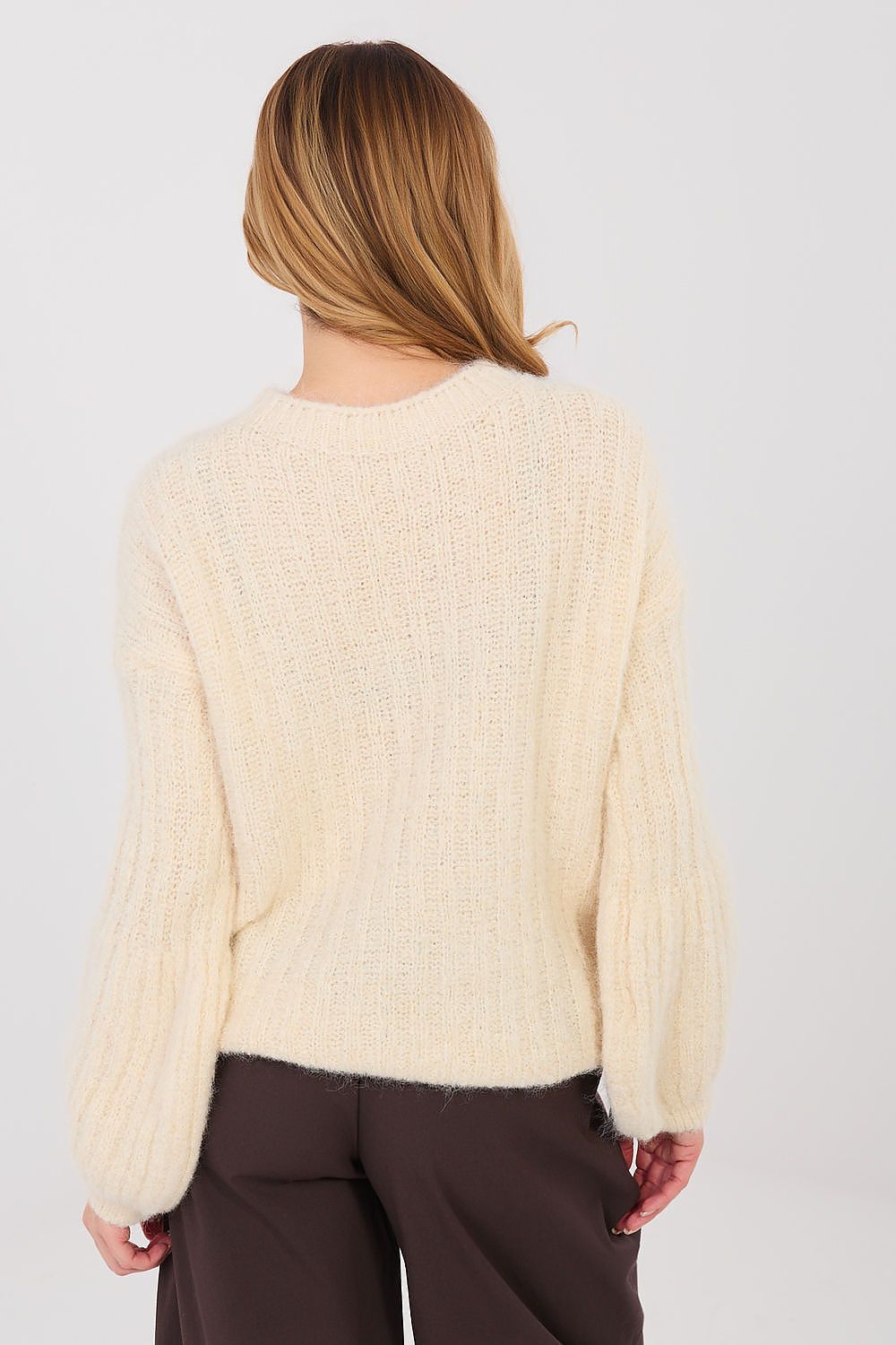 TEEK - Uncuffed Balloon Sleeve Sweater TOPS TEEK MH