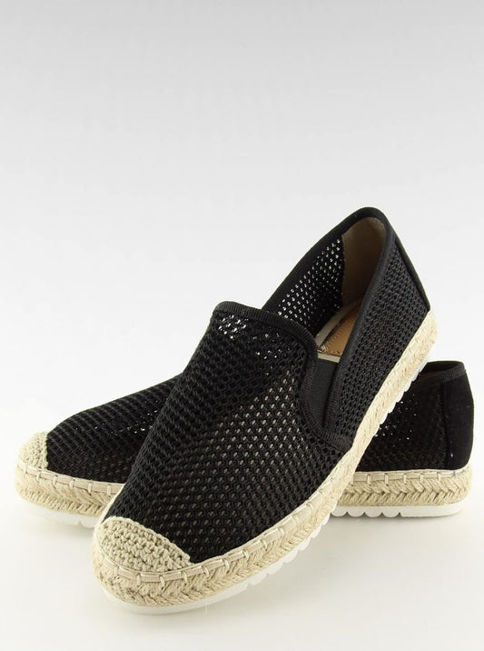 TEEK - Black Mesh Espadrille Shoes SHOES TEEK MH