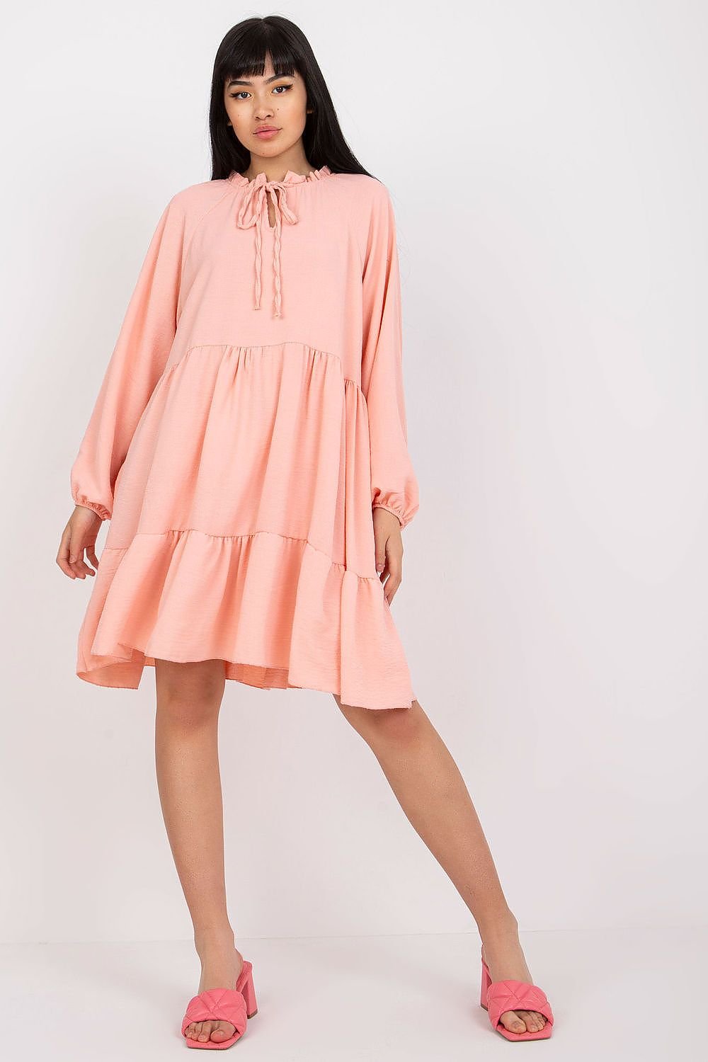 TEEK - Flow Tiered Dress DRESS TEEK MH pink One Size
