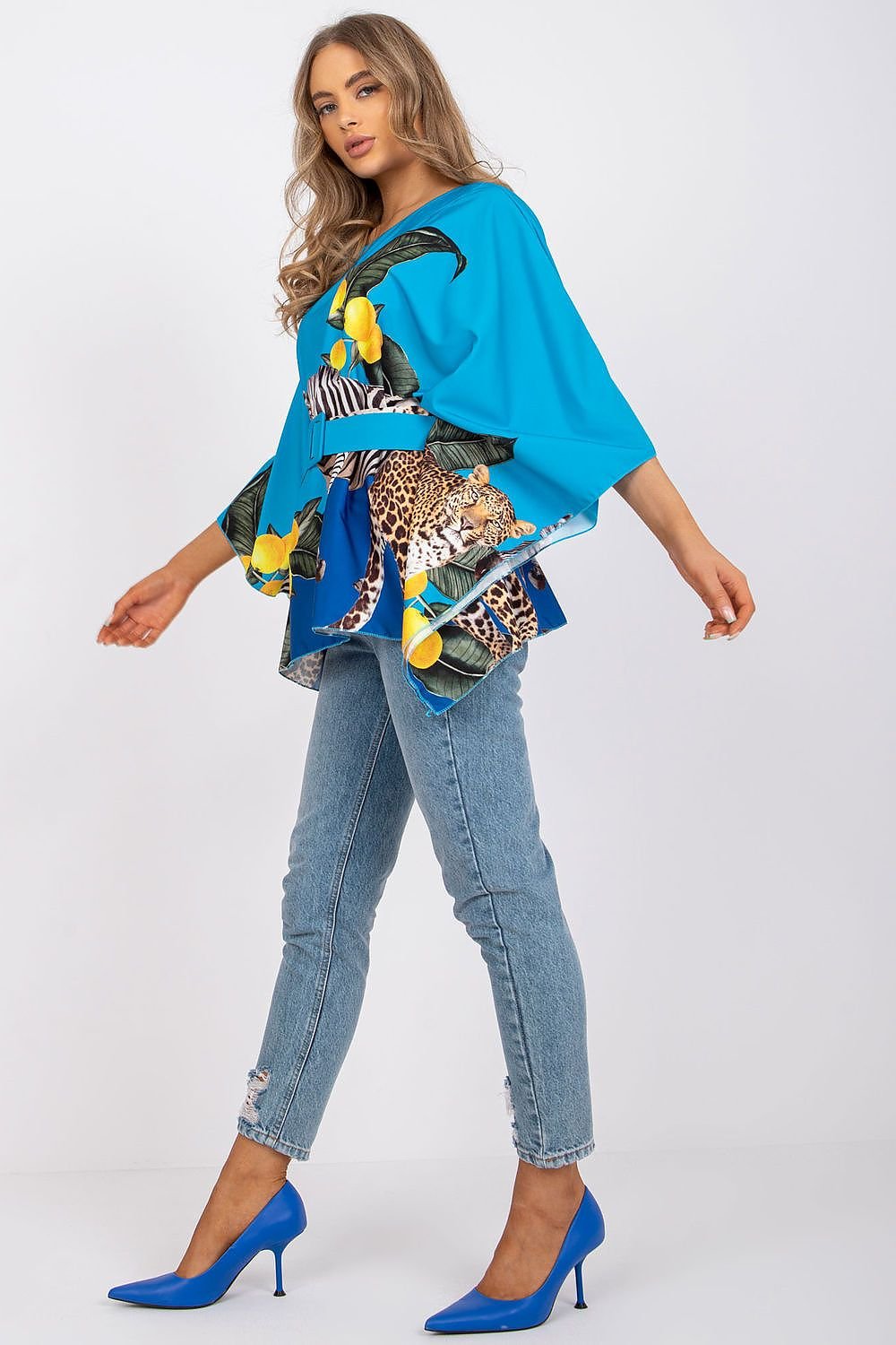 TEEK - Wild Fruitful Animal Blouse TOPS TEEK MH