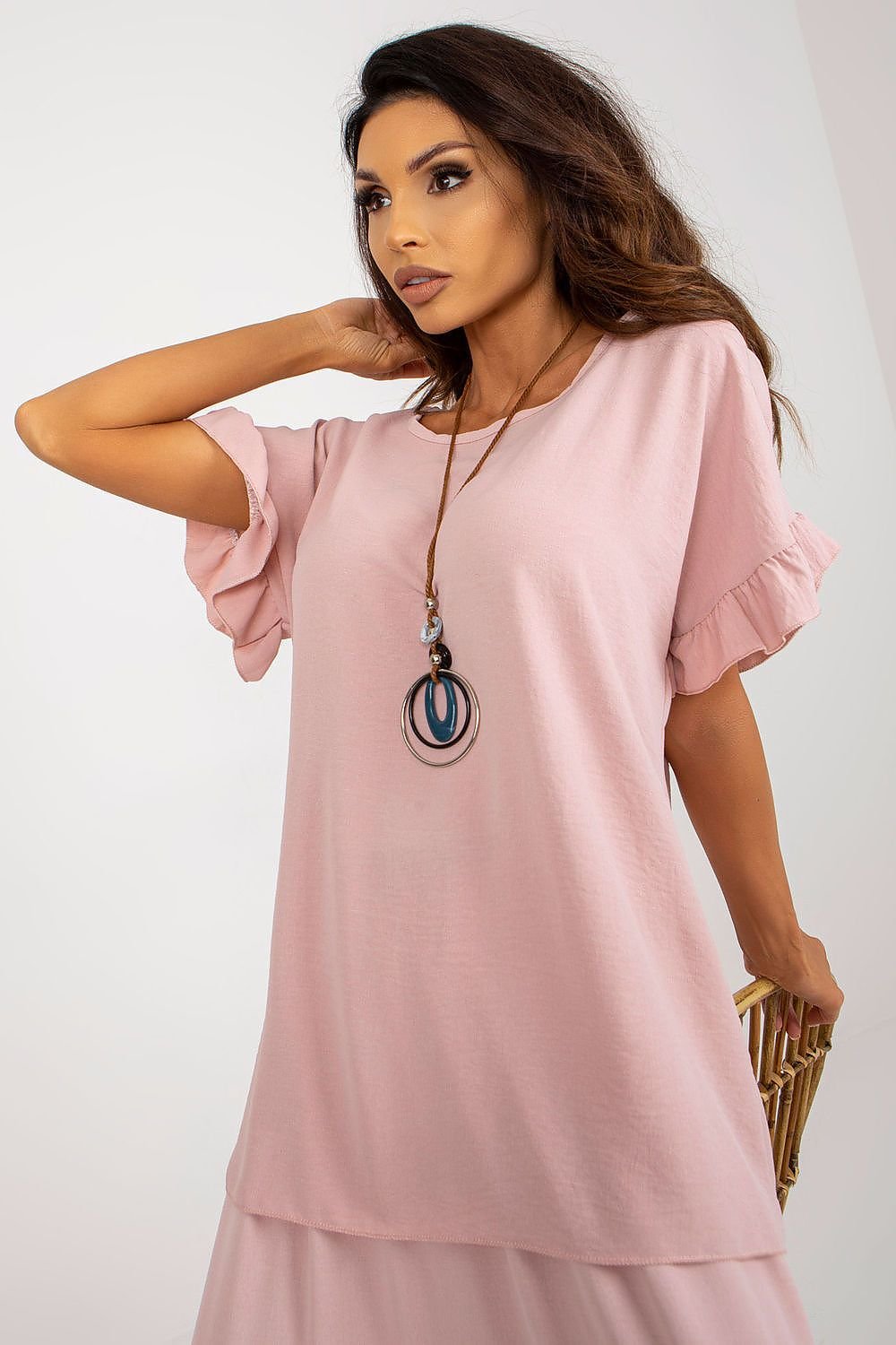 TEEK - Tilted Ruffled Blouse TOPS TEEK MH