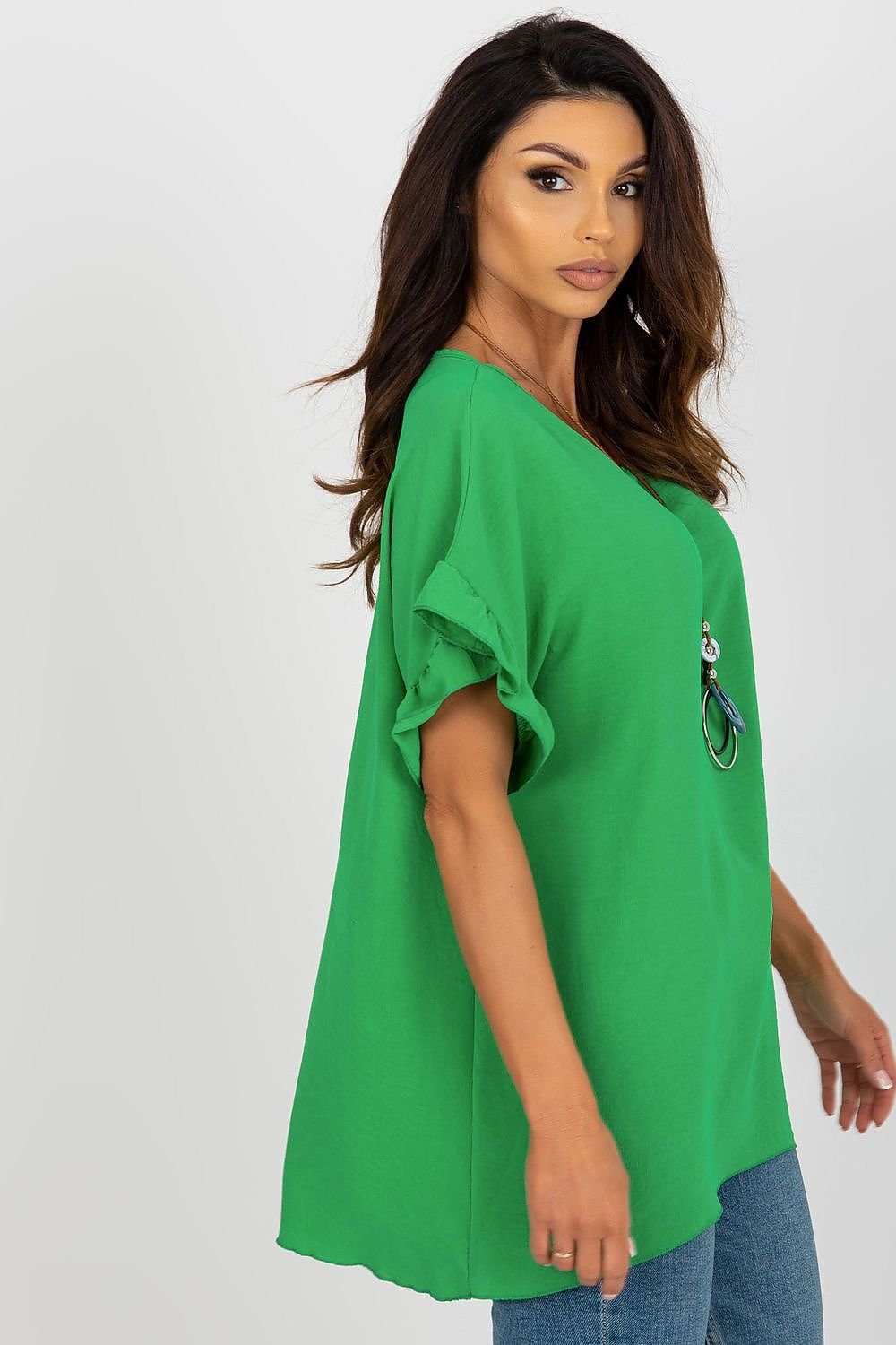 TEEK - Tilted Ruffled Blouse TOPS TEEK MH