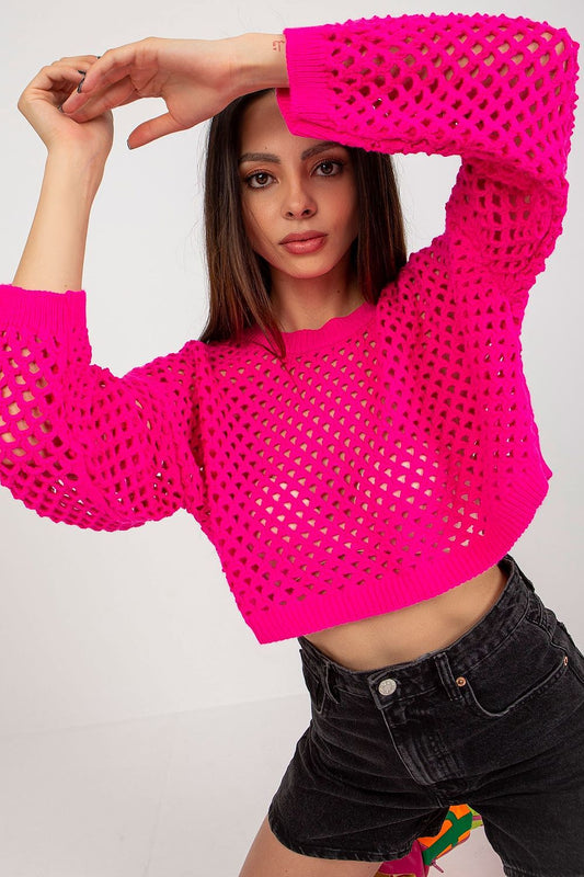 TEEK - Crop Mesh Long-Sleeved Top TOPS TEEK MH