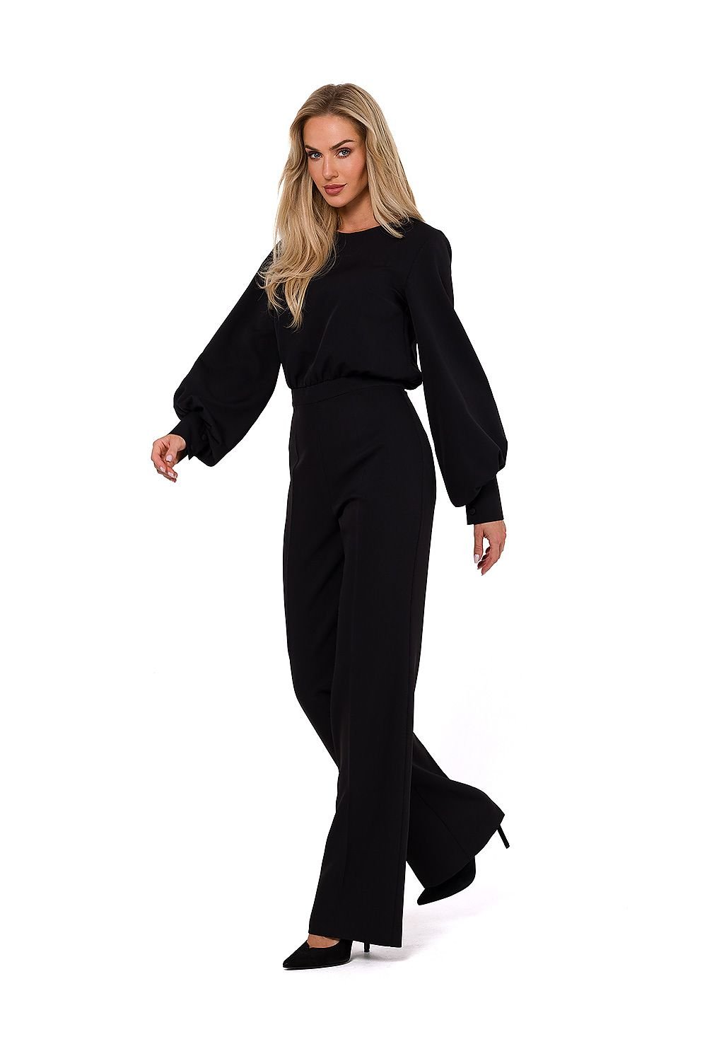 TEEK - Back Peep Full Jumpsuit JUMPSUIT TEEK MH black S